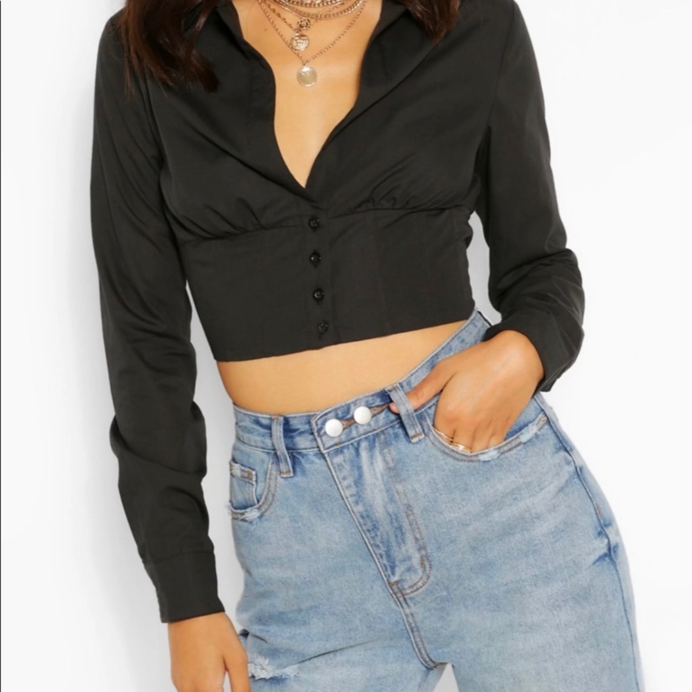 Fitted Corset Shirt